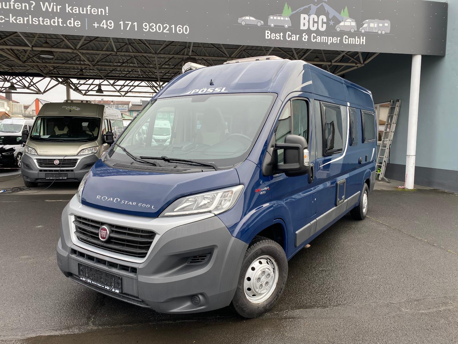Pössl Fiat 2.3JTD RoadStar 600L-1Hnd-Auto-Längsbett*