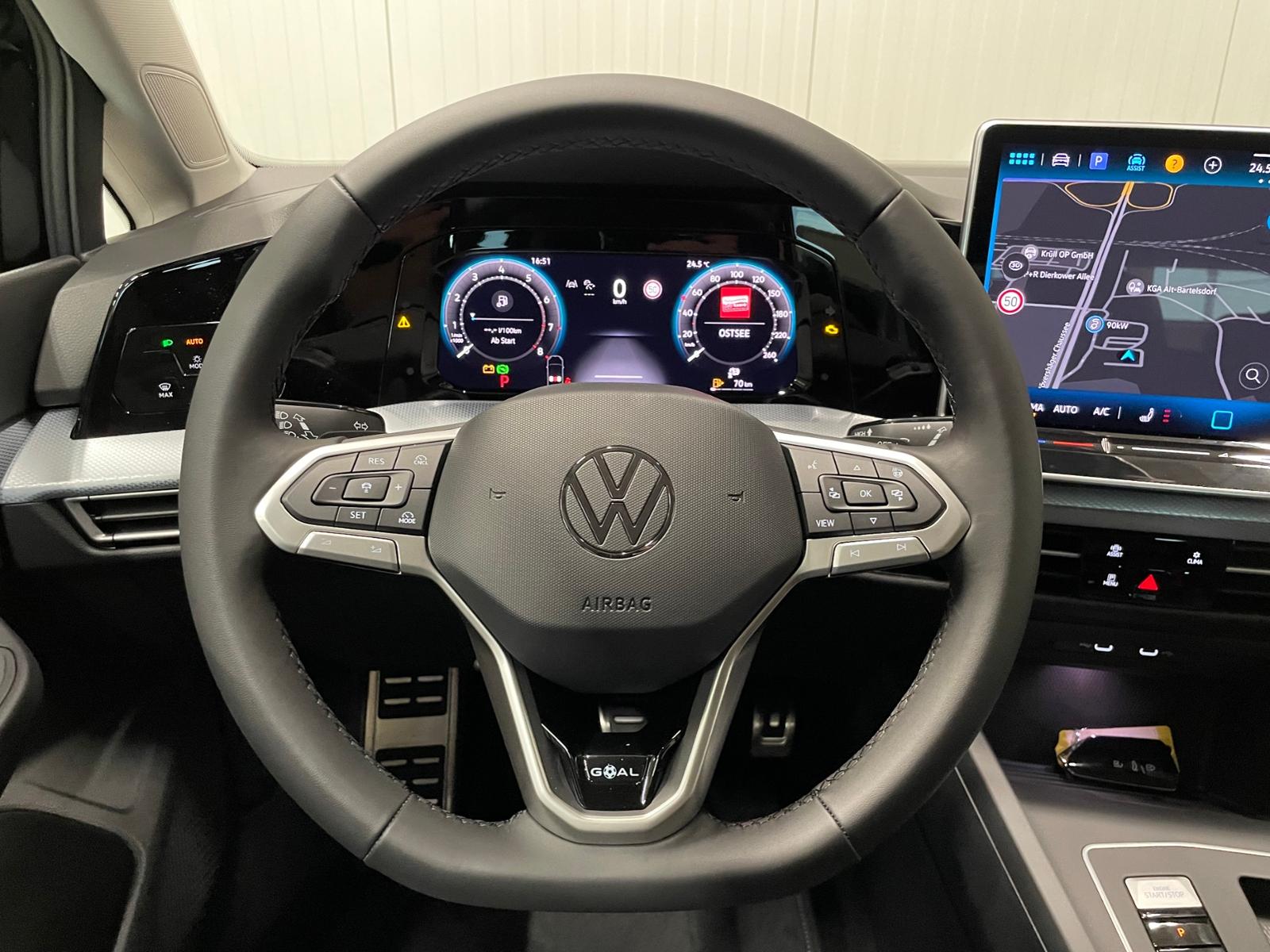 Volkswagen Golf VIII Goal 1.5 eTSI DSG LED NAVI RFK IDA, миниатюра 11