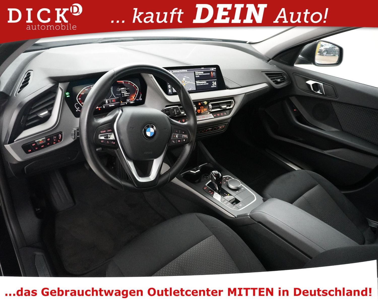 Fahrzeugabbildung BMW 118i Aut.  Advant NAVI PROF+VIRTU+LED+SHZ+TEMP+M