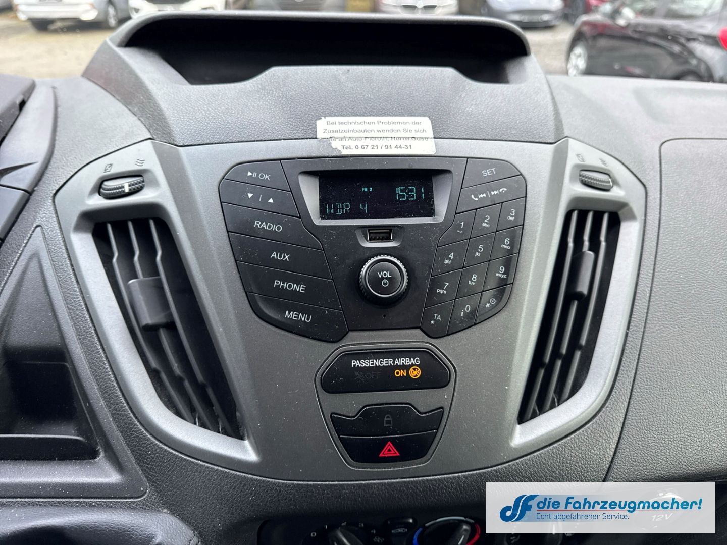 Fahrzeugabbildung Ford Transit Custom Tourneo 300 L1 *4104 *EXPORT