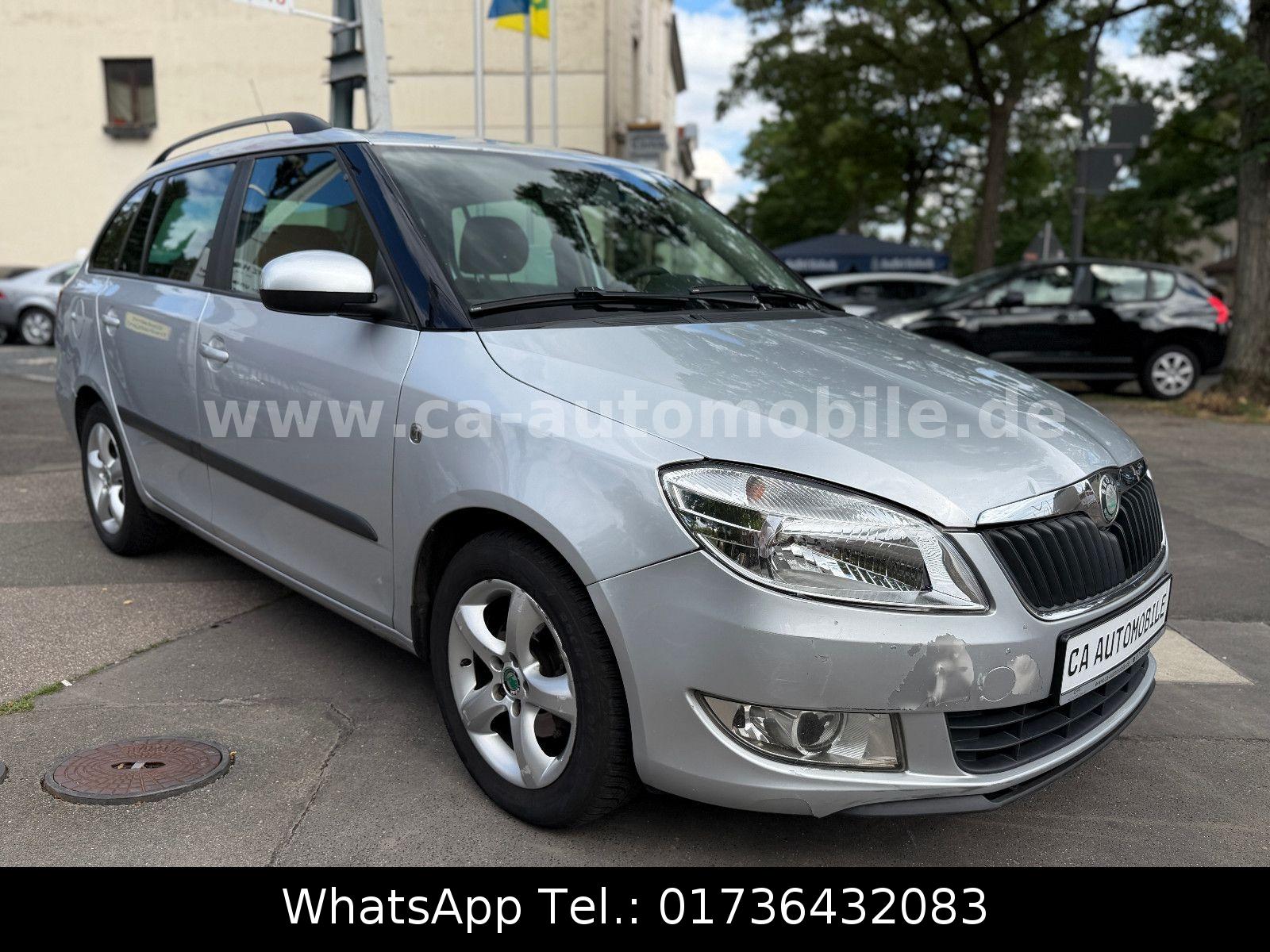 Skoda Fabia Combi Greenline*EURO5*KLIMA*AHK*ALUFELGEN*
