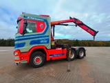 Scania R500 NGS Scania R500 inkl removable crane Palfin - Scania 8x4