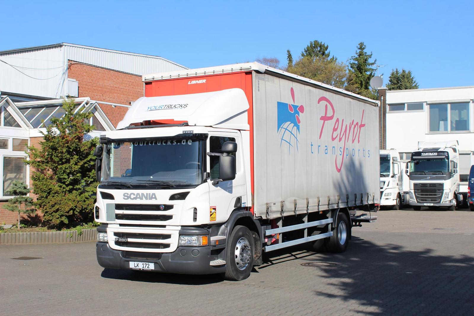 Scania  P280 E6 Schiebeplane/ Edscha/ LBW 2t./ Navi