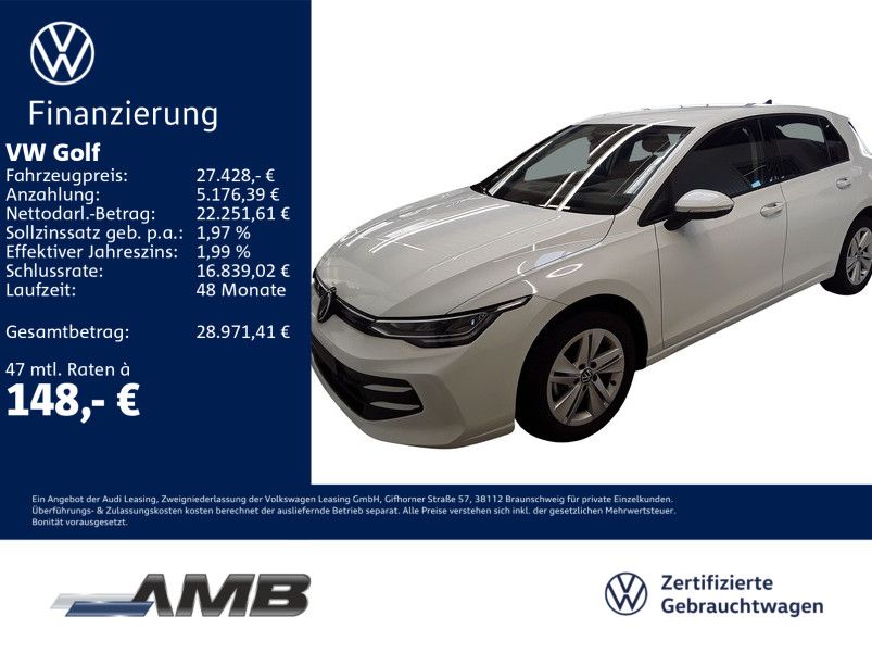 Volkswagen Golf Life 1.5 eTSI AHK/LED/Nav/Standhzg/09.30Gar foto 1