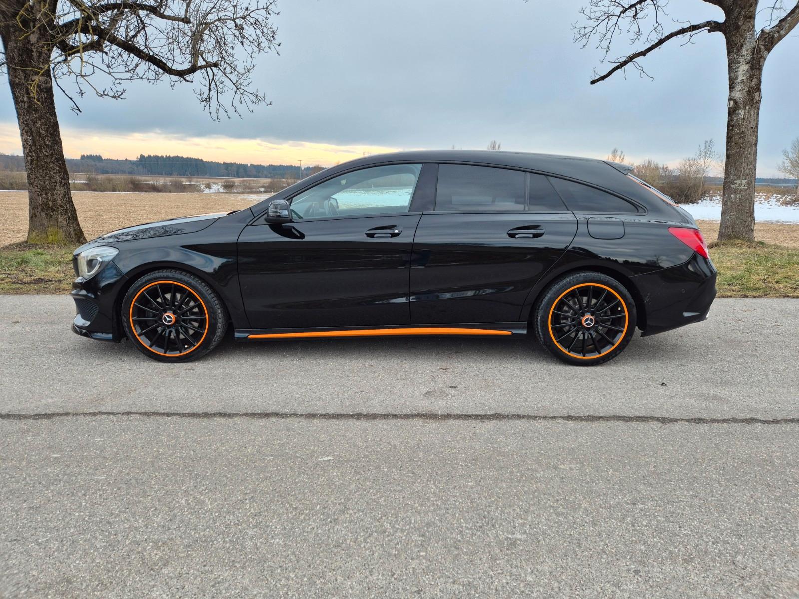 Mercedes-Benz CLA Shooting Brake 250 Orange Art Edition AMG