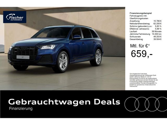 Audi Q7 50 TDI qua. S line S Tip. AHK/Matrix/P-Dach