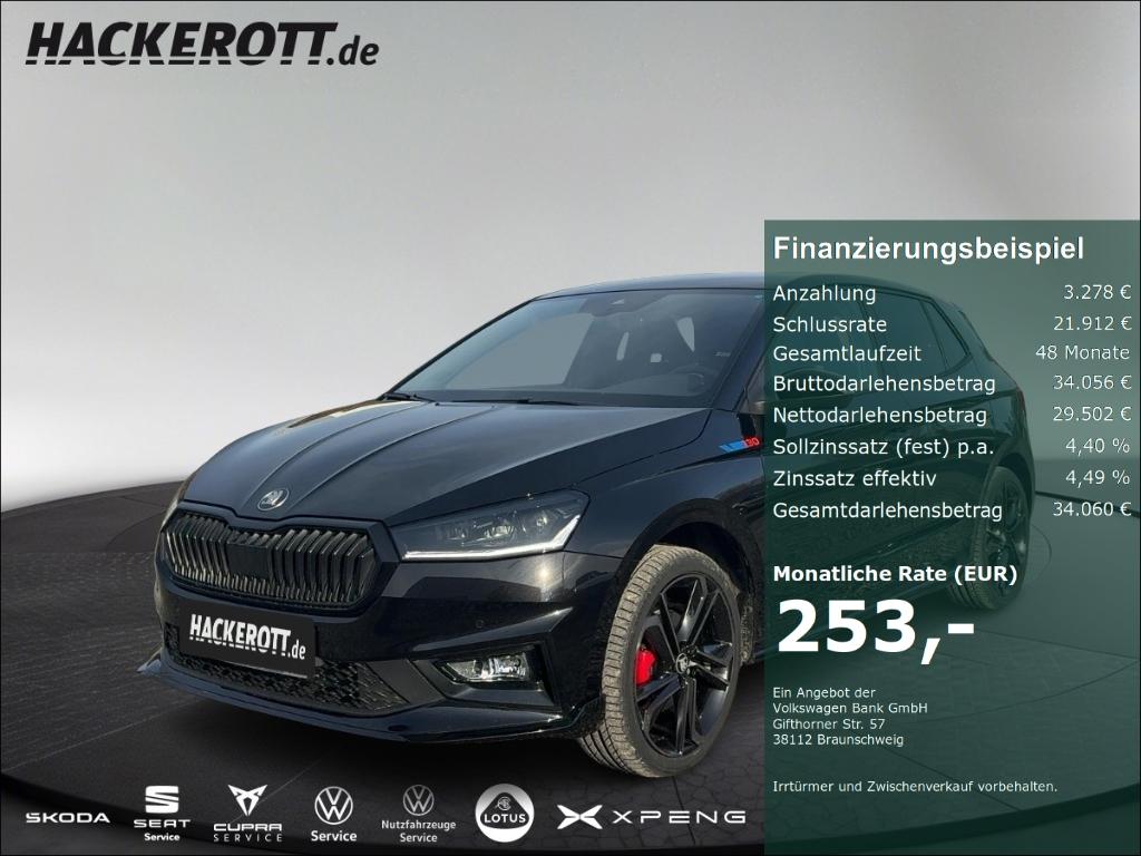Skoda Fabia 130 1.5 TSI 177PS DSG Navi ACC PDC v+h
