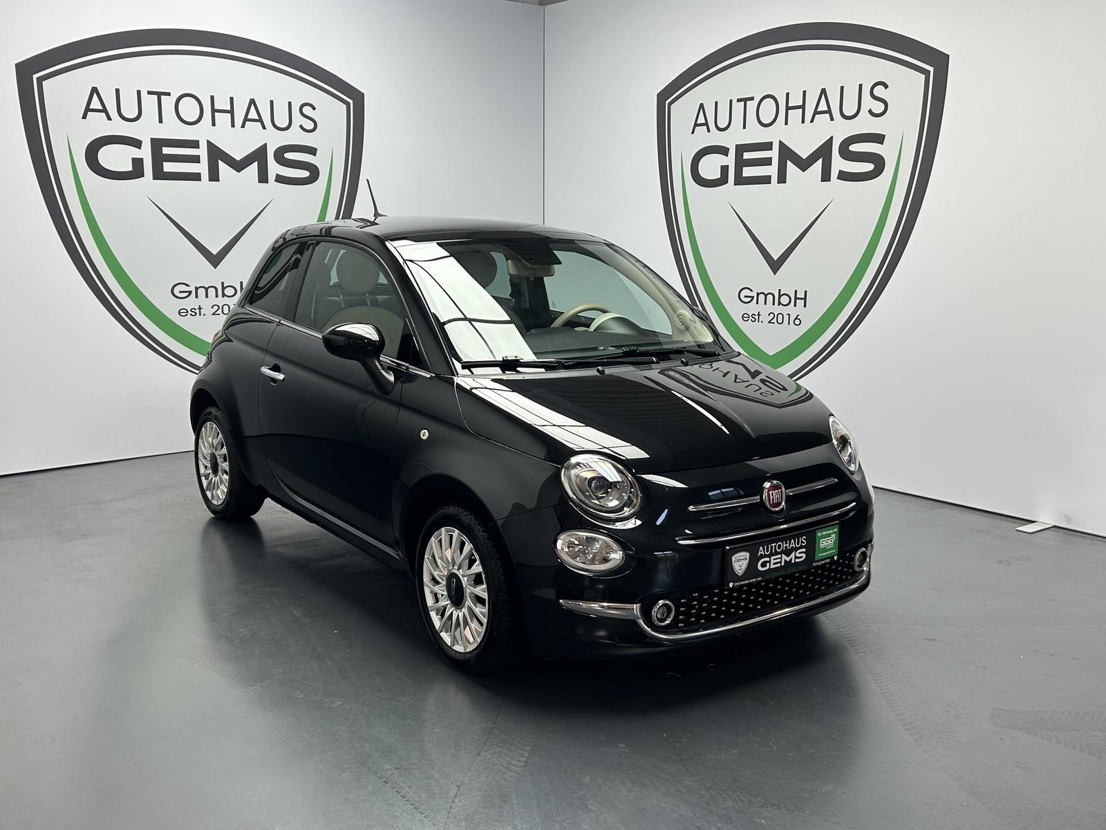 Fiat 500 Lounge Pano Klima BT-Audio Tempomat PDC