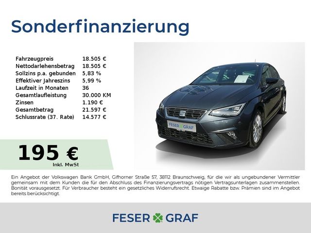 Seat Ibiza FR 1.0 TSI - NAVI,RFK,ACC