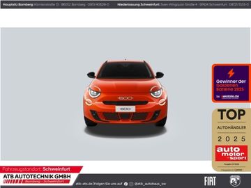 Fiat Leasing Angebot: Fiat 600e 54 kWh La Prima Navi Leder LED El. Heckklap