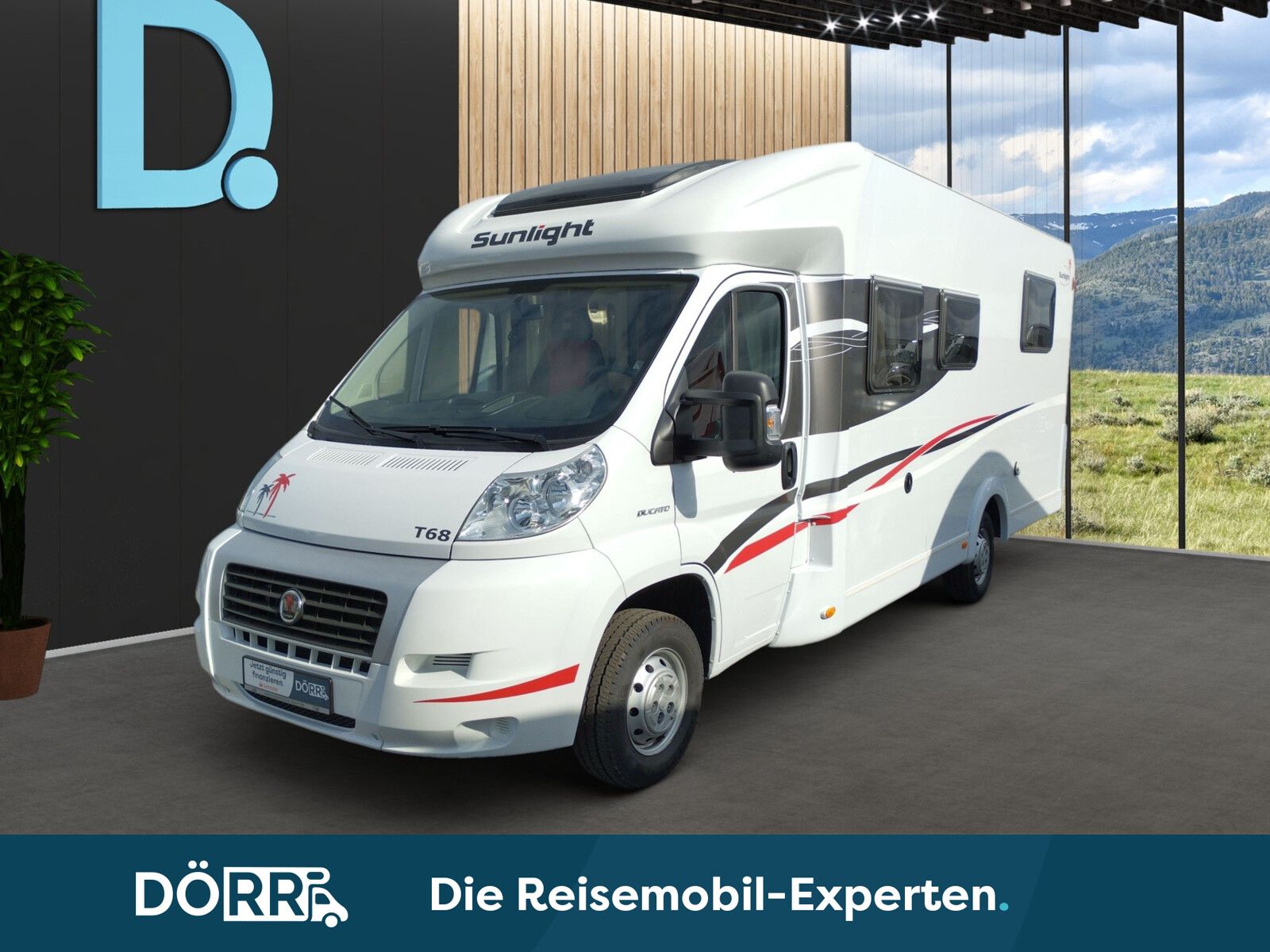 Fahrzeugabbildung Sunlight T 68 Radio, Rückfahrkamera