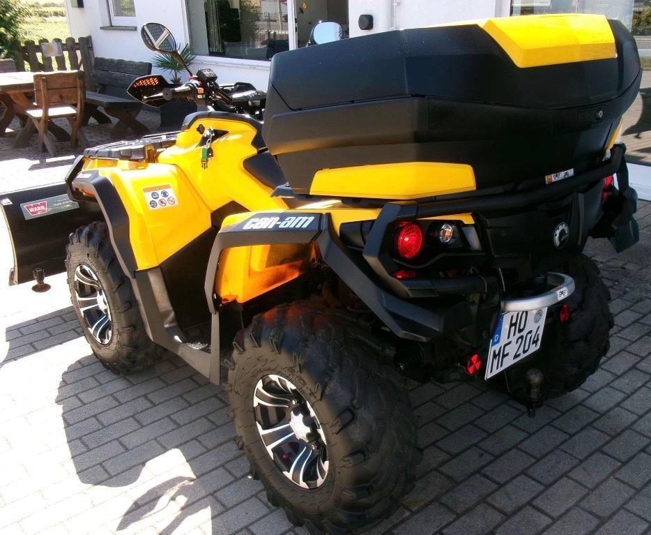 Can-Am Outlander 2015 — engine 650 cm³, 60 HP (44kW)