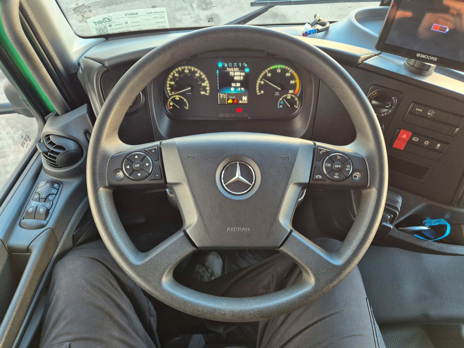 Fahrzeugabbildung Mercedes-Benz Atego 1223 L LBW 2.000kg Tür Spoiler Klima