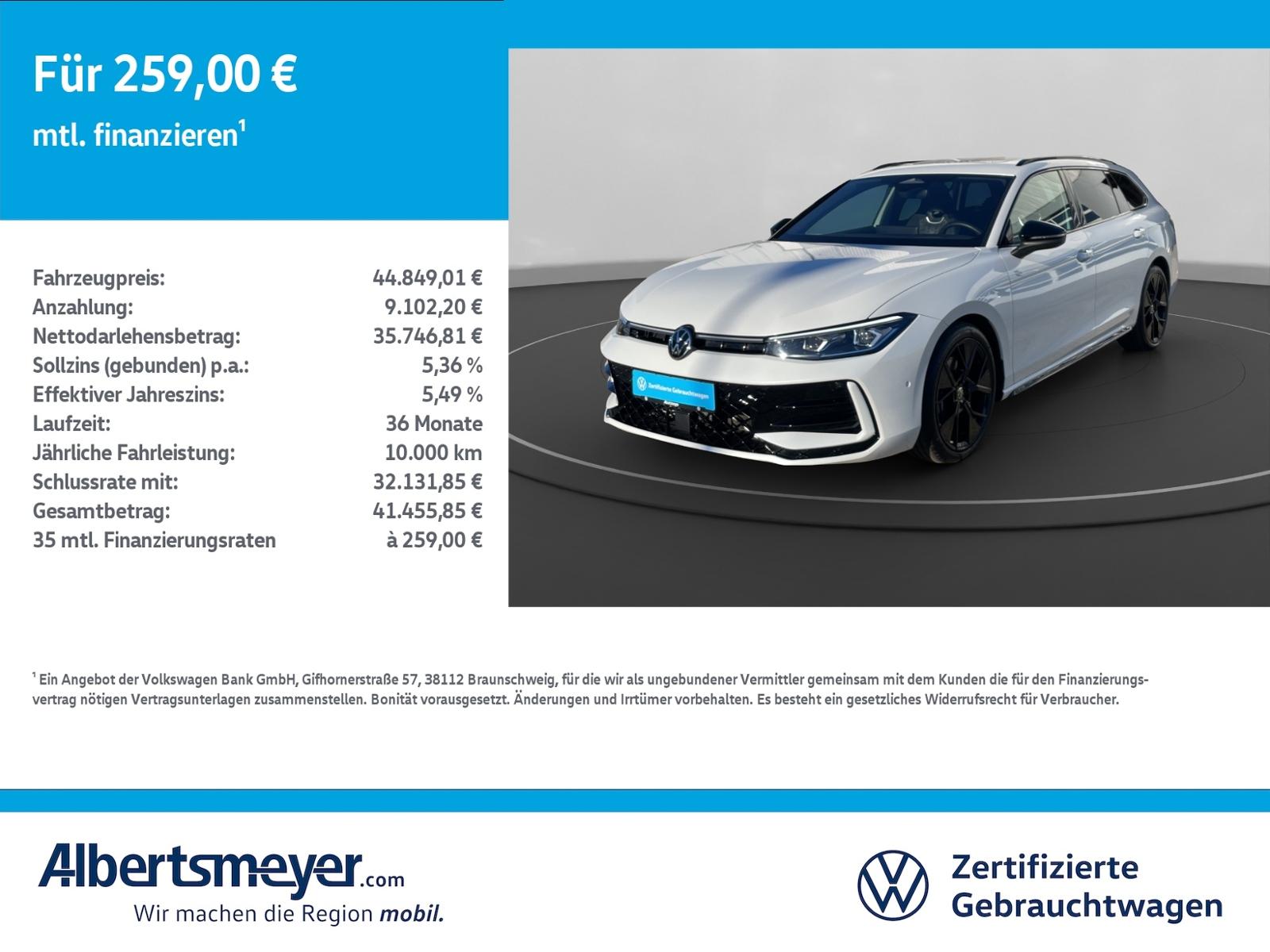 Volkswagen Passat Variant 2.0 TDI 4Motion R-Line +DSG+NAVI+