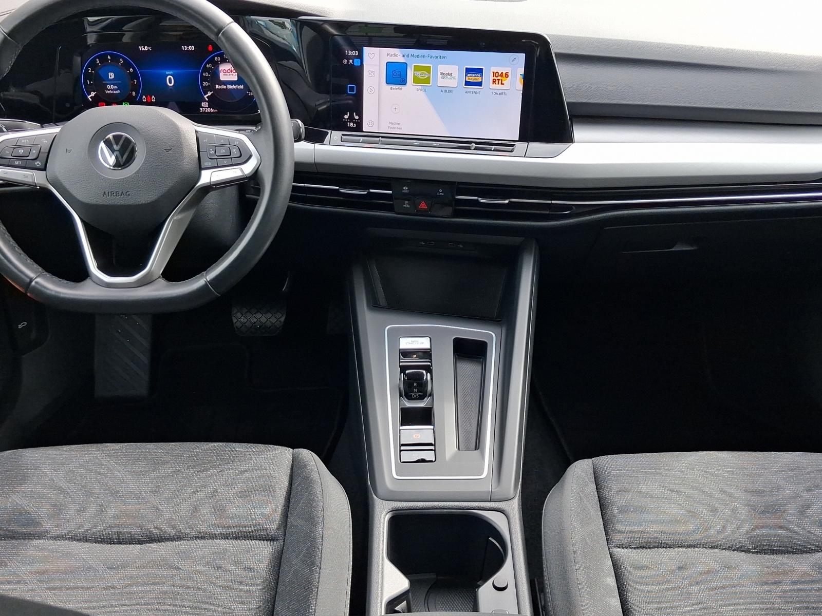Volkswagen Golf Life 1,0 l eTSI Life (EURO 6d) 1.Hd/ Spurw, миниатюра 10