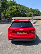 Audi A4 3.0 TDI tiptronic quattro sport Avant sport - Audi A4: Rot, Leder