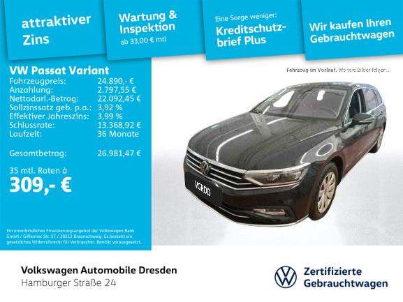 Volkswagen Passat Variant Elegance 2.0 TDI TRAVEL KAM AHZV