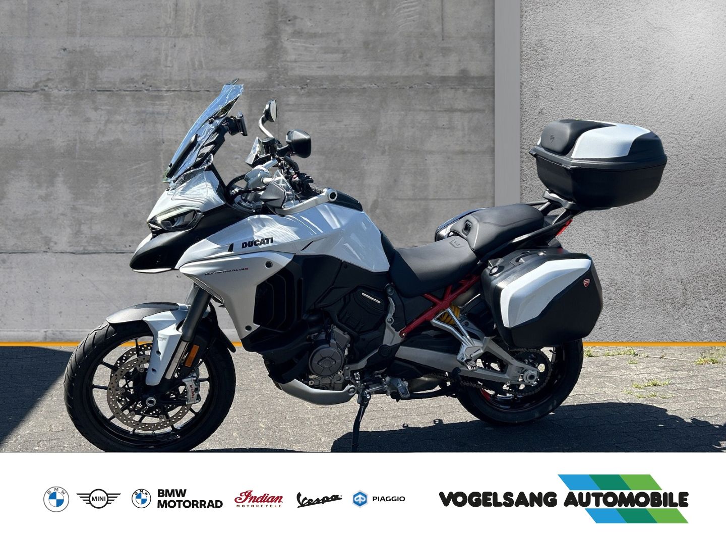 Fahrzeugabbildung Ducati Multistrada V4 S, Koffer,/Topcase, Voll-LED, Key
