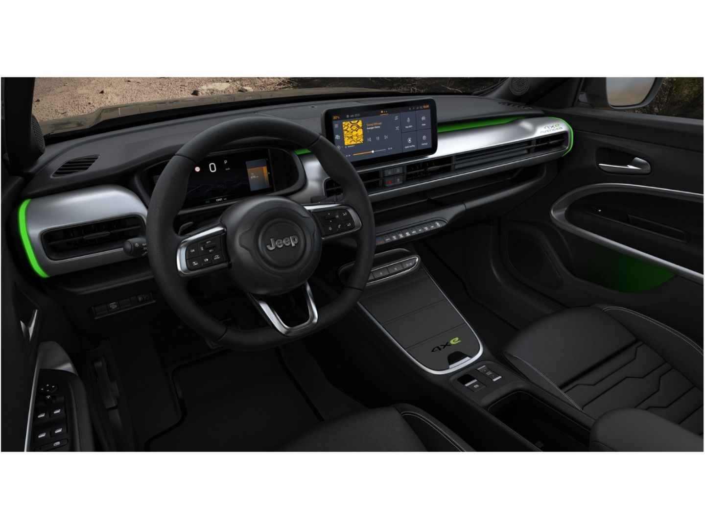 Fahrzeugabbildung Jeep Avenger Overland Mild-Hybrid 4xe-Leder-Panoramad