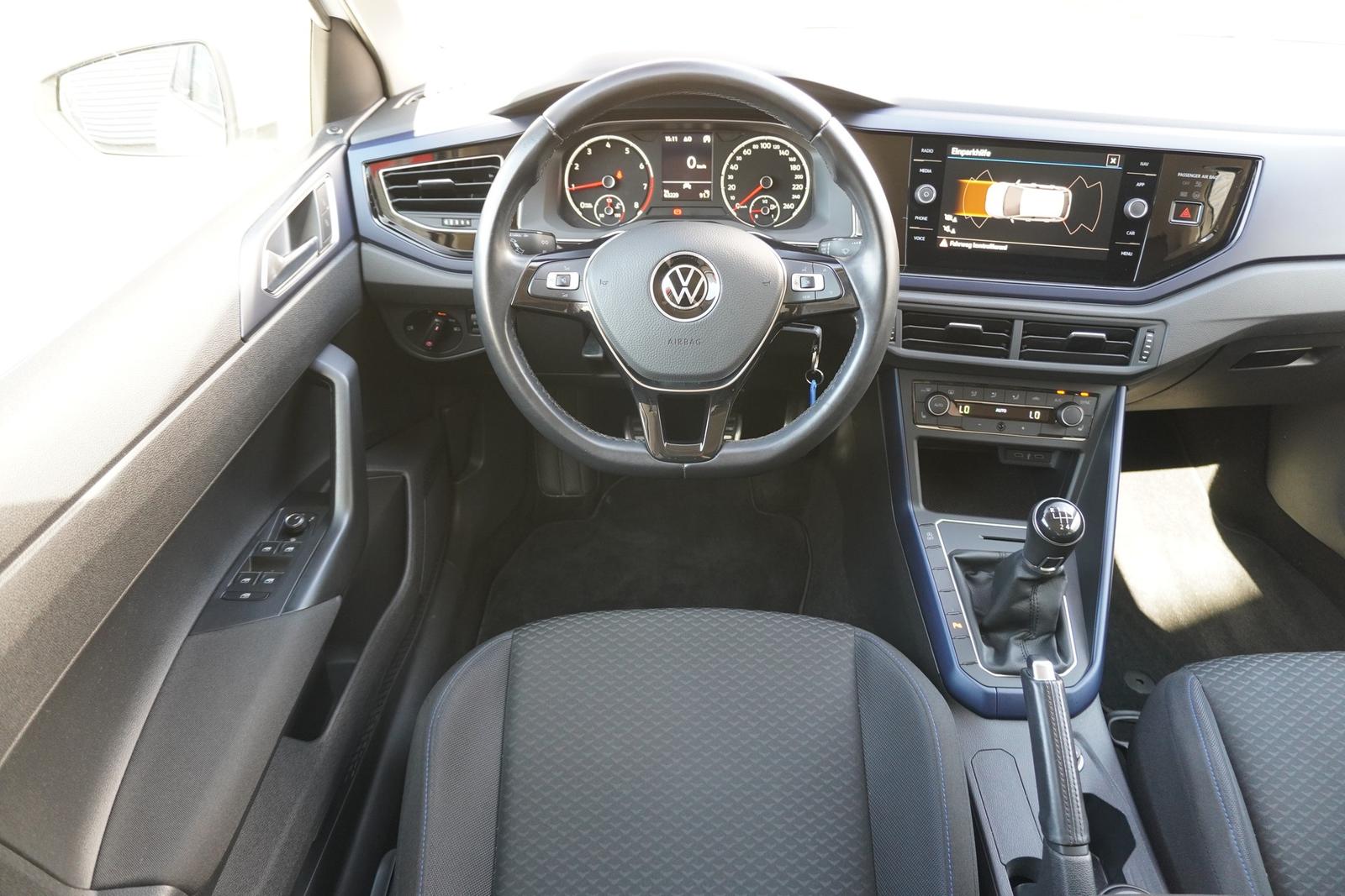 Volkswagen Polo VI 1.0 TSI United Navi PDC Sitzheizung DAB, миниатюра 12