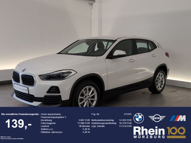 BMW X2 sDrive18i LED/AHK/PDC vo+hi/Sport-Lr/DAB LED/