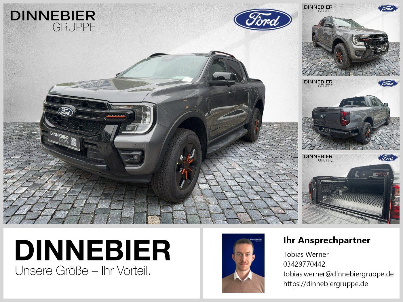 Ford Ranger DoKa 2.3l Ecoboost Wildtrak 207 kW