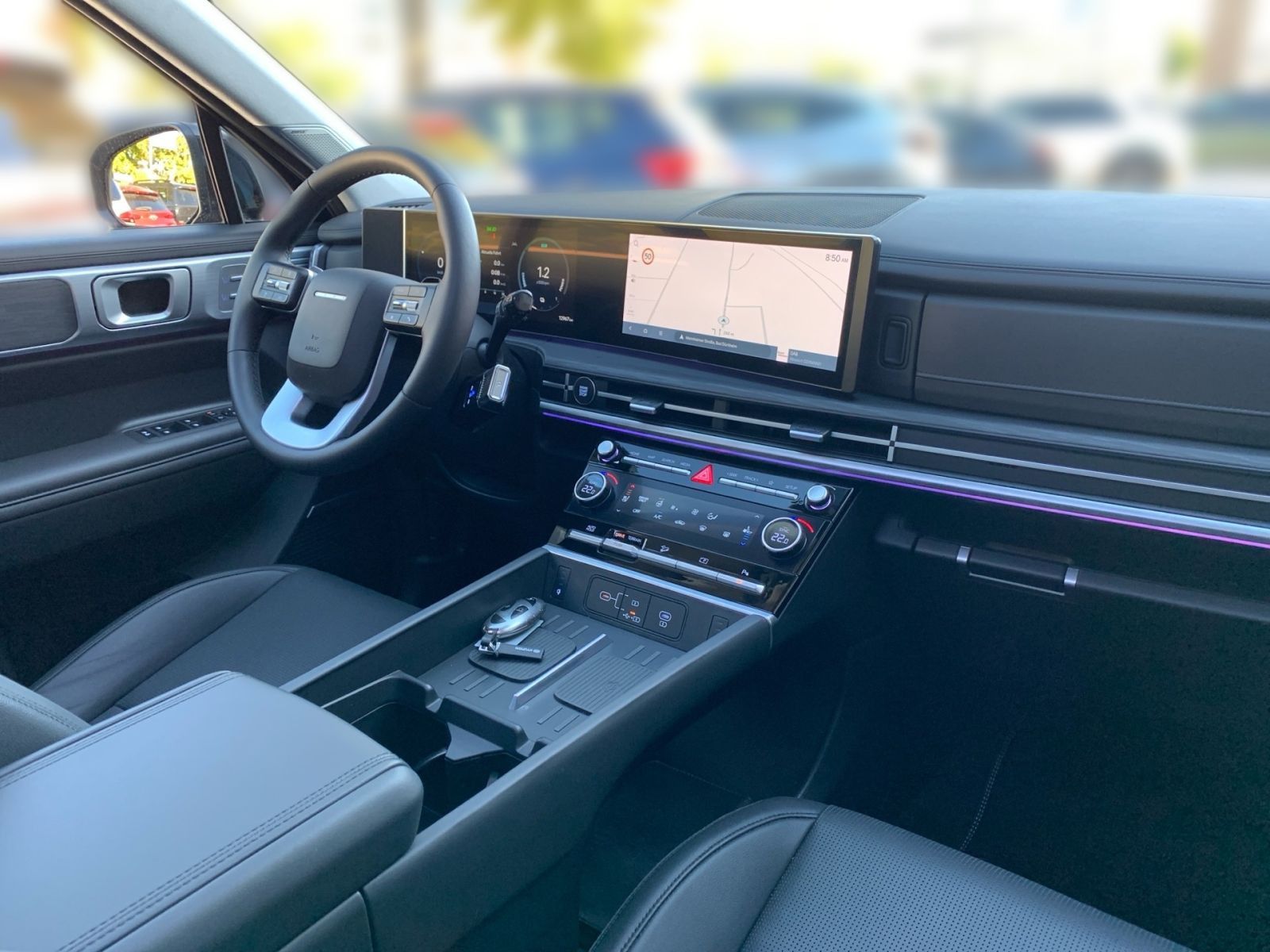 Fahrzeugabbildung Hyundai SANTA FE 1.6T-GDI Signature Hybrid 4WD Schiebeda
