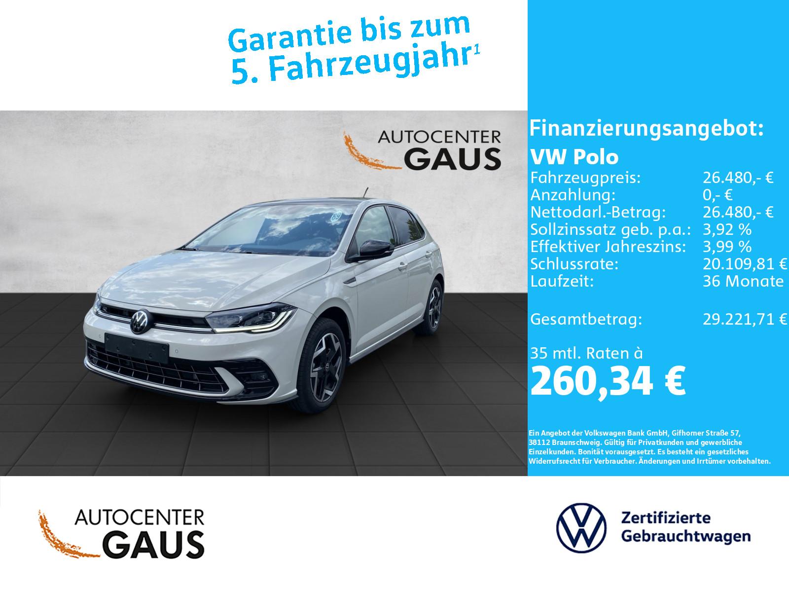 Volkswagen Polo R-Line 1.0 TSI DSG Navi*LED*Carplay*Klima, миниатюра 2
