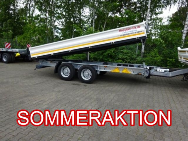 Möslein  neuer Tandem 3- Seitenkipper Tieflader-- Neufah