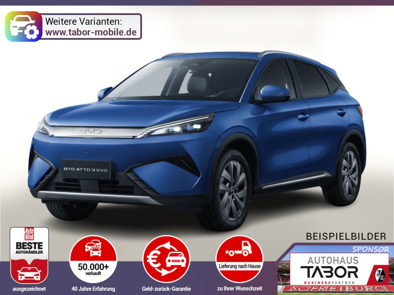 BYD ATTO 3 Evo Design 510kmReichw. 360° UVP-24%*
