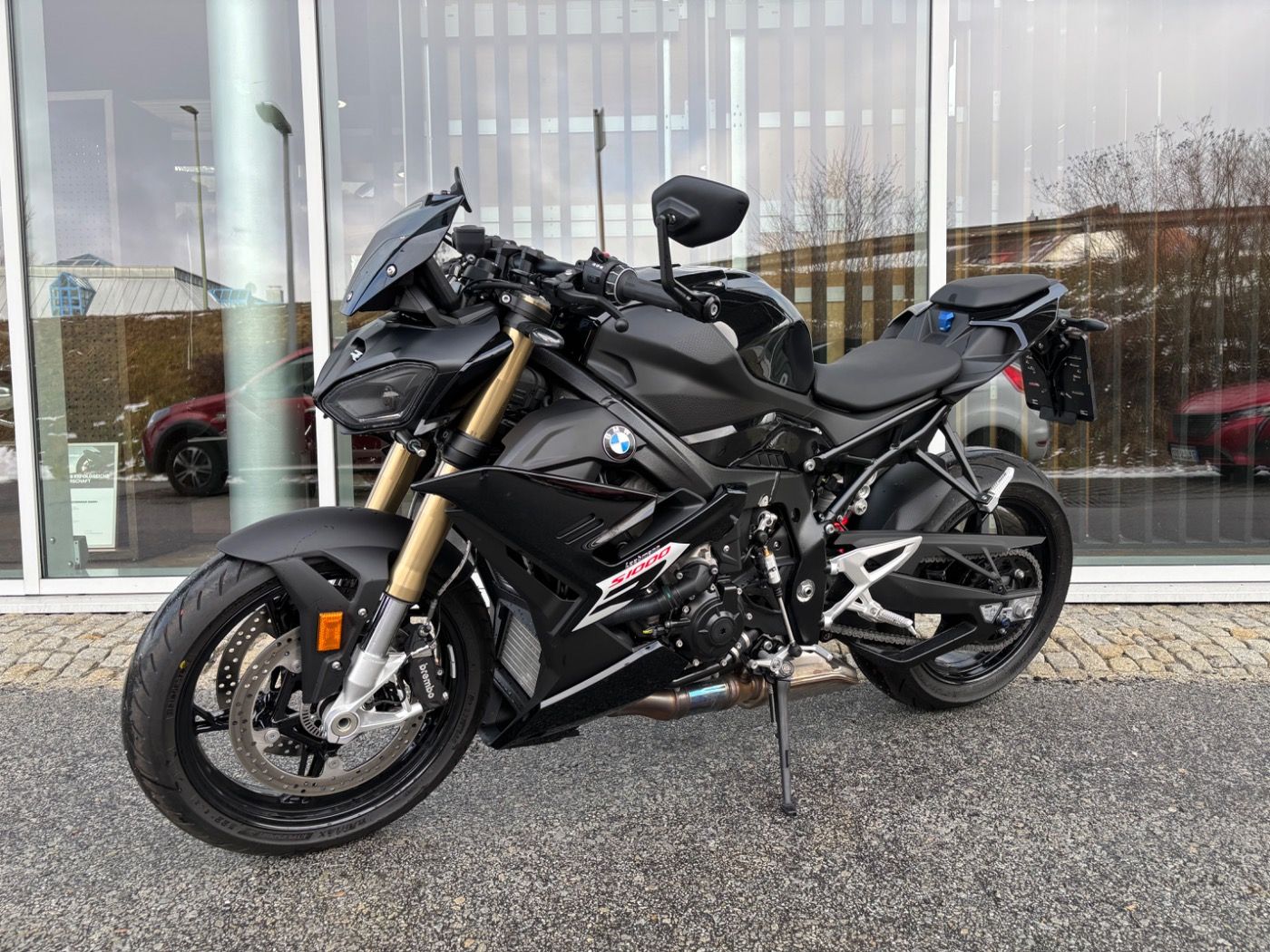 Fahrzeugabbildung BMW S 1000 R 2 Pakete Lenkerendspiegel