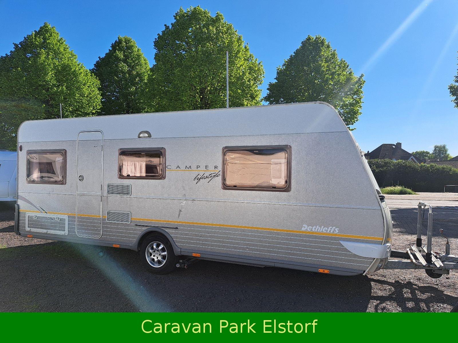 Dethleffs 560 CAMPER Lifestyle 1 Hand Mover Queensbett usw