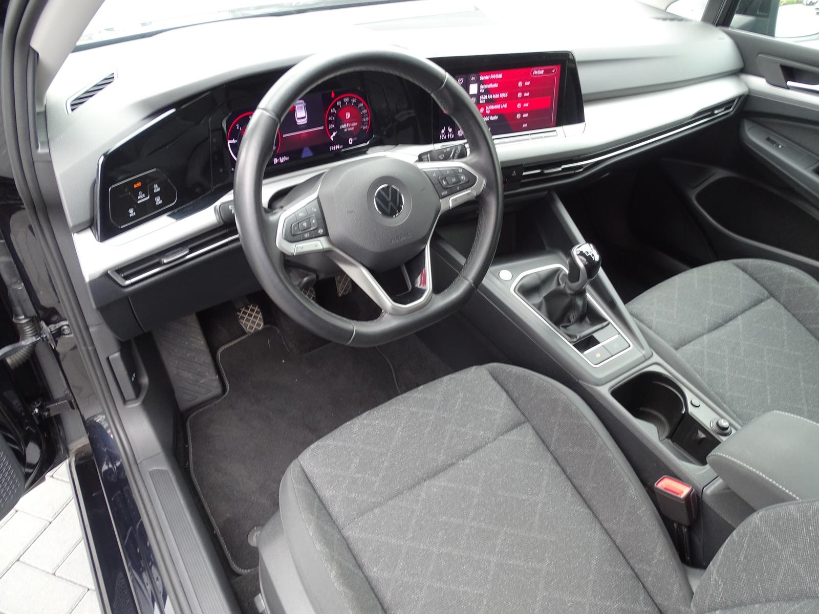 Volkswagen Golf VIII Variant 2.0 TDI Life LED ACC Totwinkel, миниатюра 9