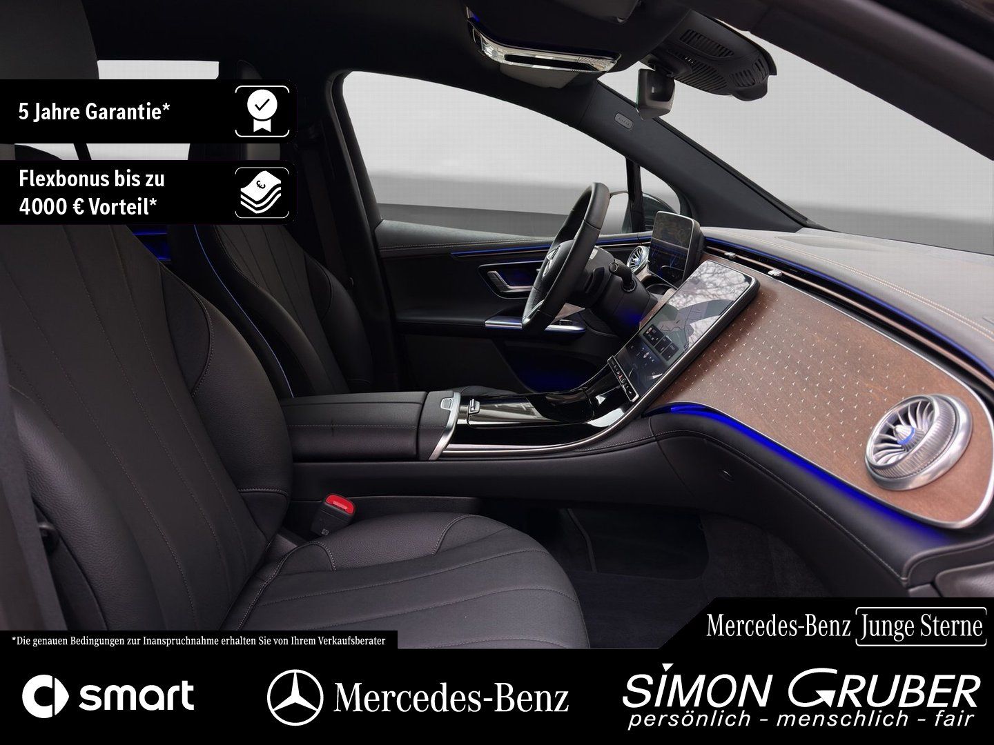 Fahrzeugabbildung Mercedes-Benz EQE 350 4M SUV Electric Art Trittbrett Ambi 20Zo