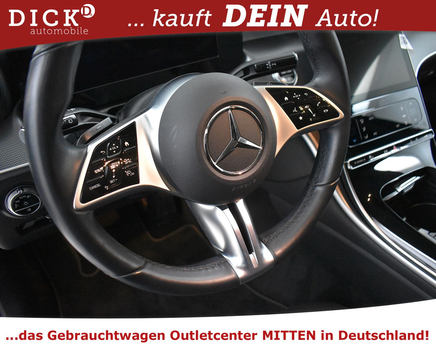 Fahrzeugabbildung Mercedes-Benz C200d Avant NIGHT+NAV+LEDER+SHZ+KAM+AHK+ACC+LED+