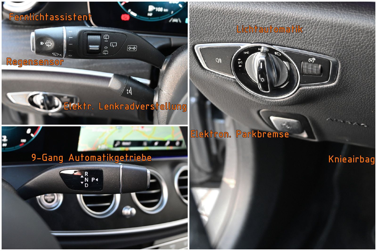 Fahrzeugabbildung Mercedes-Benz E 400 d 4M. T °ACC°AHK°AIRMATIC°MEMO°STHZG°360°
