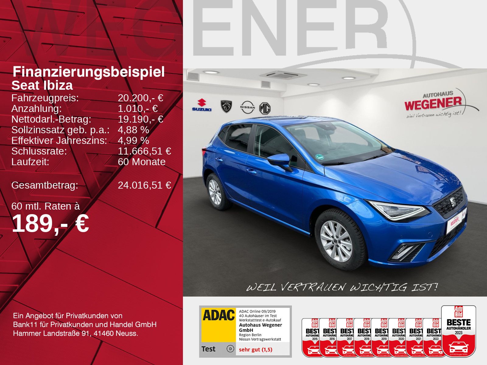 Seat Ibiza 1.0 TSI Style MT LED*NAVI*CAM*SHZ*ALU*DAB imagem 2