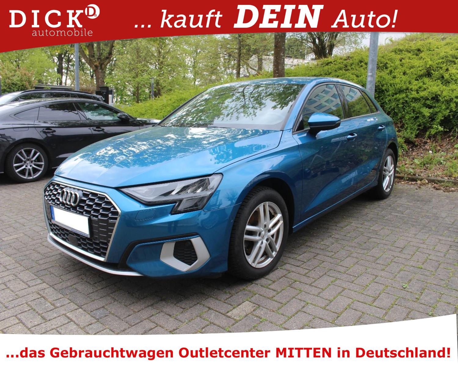 Audi A3 SB 30d S-Tr. Advan LED/NAVI/SHZ/DAB/RFK/8Fa