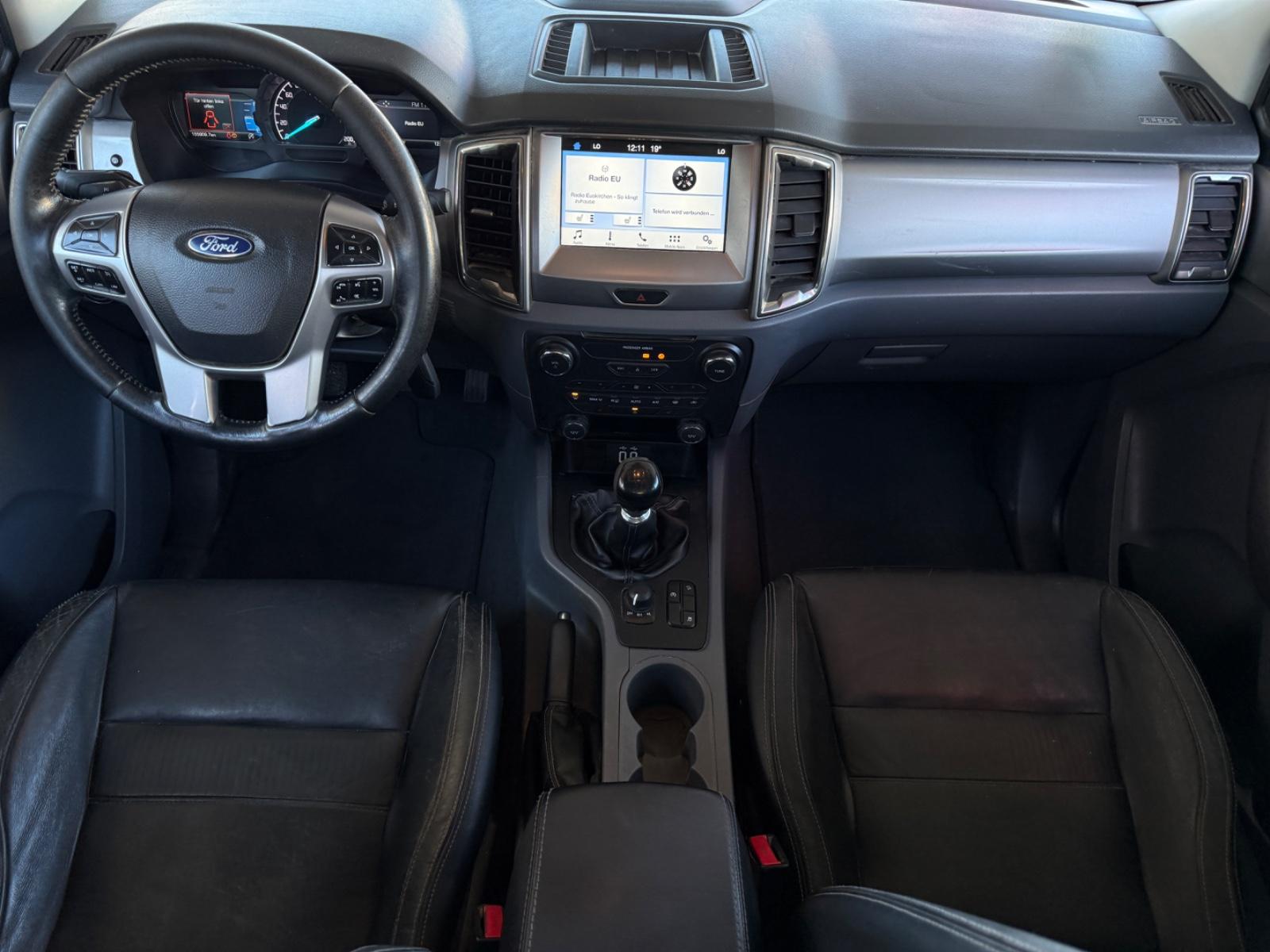 FORD RANGER LIMITED 160CH - DOUBLE CABINE - ATTELAGE - BVM - SELLERIE CUIR