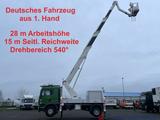 MAN TGM 18.250 Blumenbecker 28.2m Höhe 15.5m seitl. - MAN Tgm 15