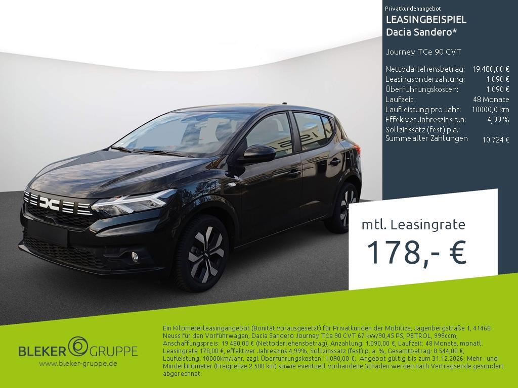 Dacia Sandero Journey TCe 90 CVT