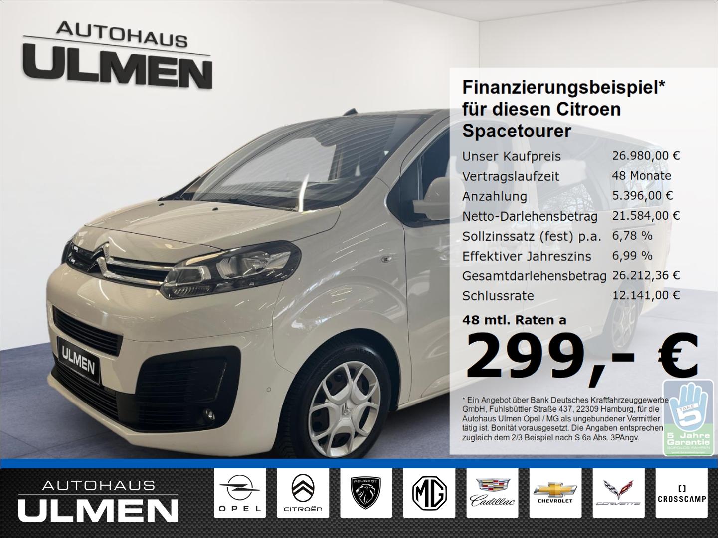 Citroën Spacetourer Business Navi Klimaauto+SHZ Tempomat