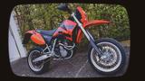 KTM 640 Lc4  super moto akrapovice keine 640,620,660 - KTM 620