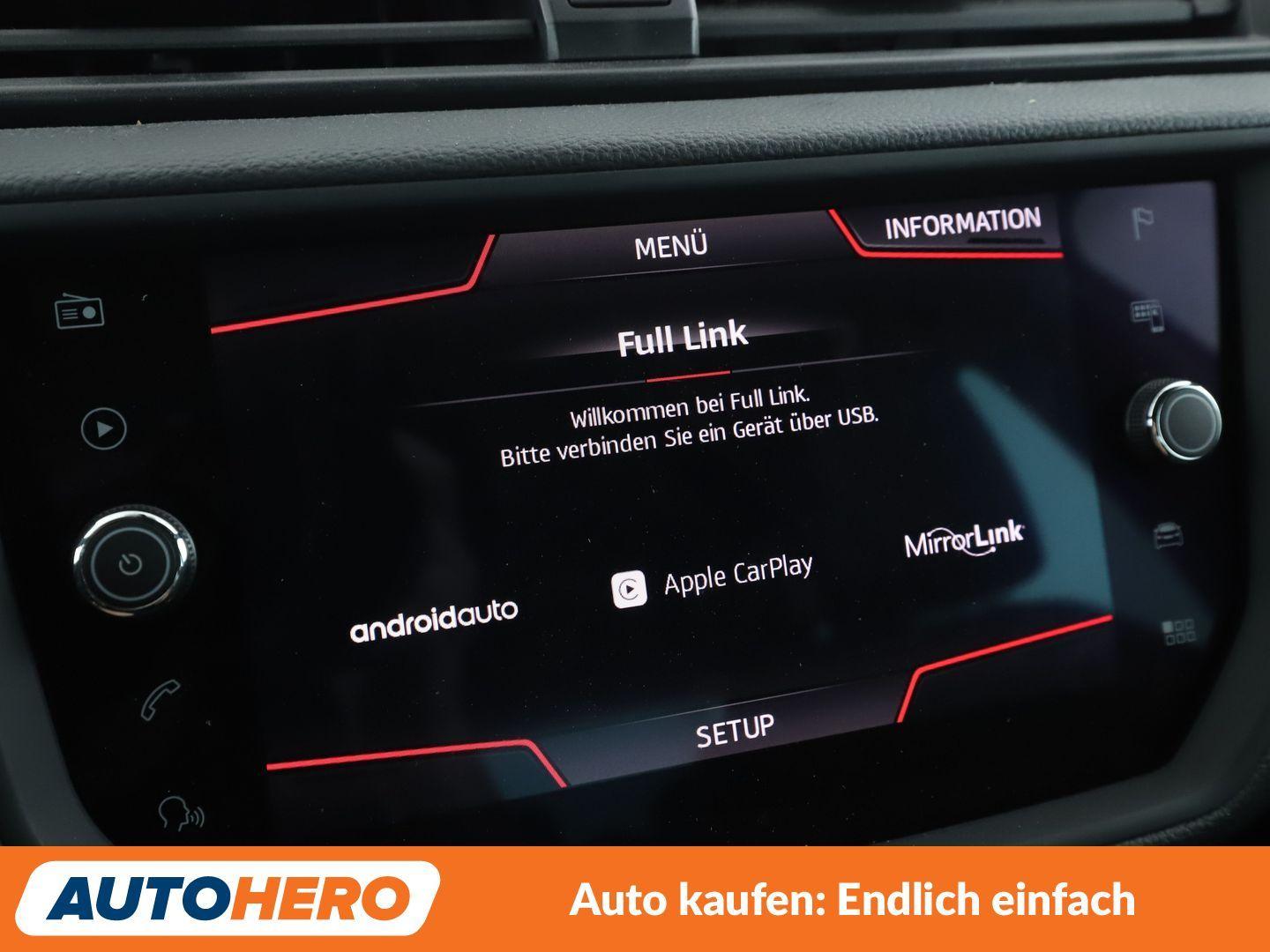 SEAT Arona 1.0 TSI FR Aut.*NAV*LED*TEMPO*CAM*PDC*SHZ*, миниатюра 20