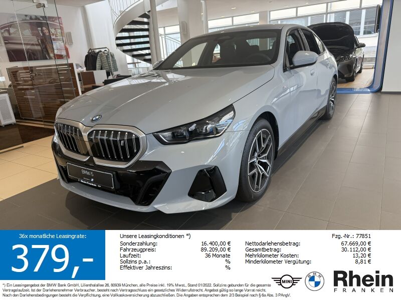 BMW i5 xDrive40 M Sportpaket AHK. Navi. HuD. IcoGlow