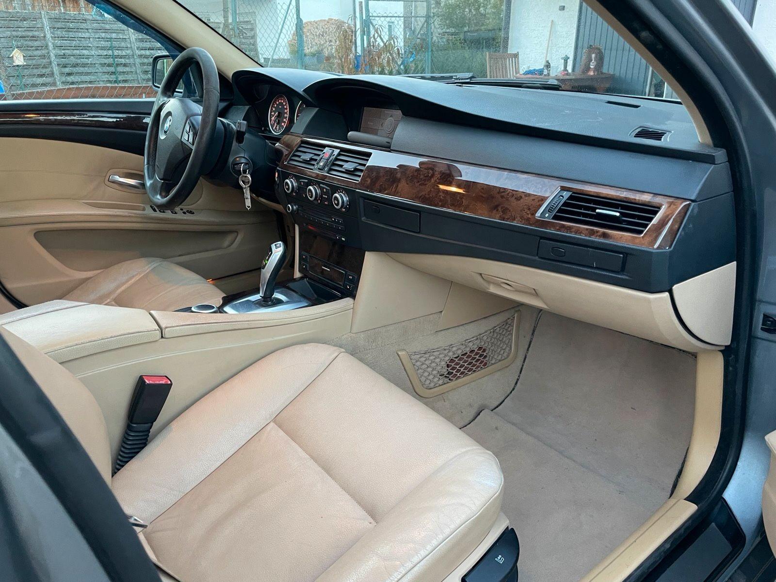 BMW 525 2007 — engine 197 HP (145kW)
