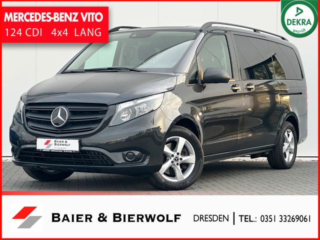 Mercedes-Benz Vito Tourer 124 CDI Pro 4x4 lang AHK RFK PDC 8-S