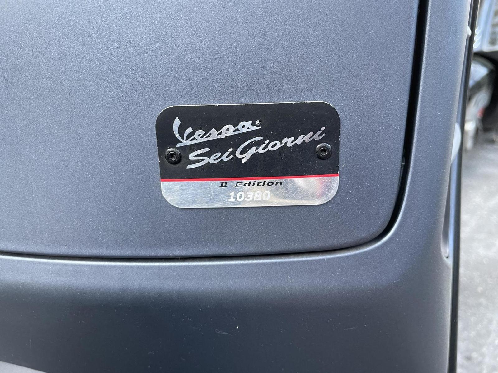 Vespa Sei Giorni II Edition 300 GTV 300 limitiert TÜV 