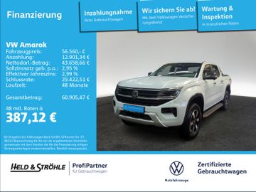 Volkswagen Leasingangebot: Volkswagen Amarok Style 3.0 TDI 4M AHK LEDER MATRIX STANDHZ