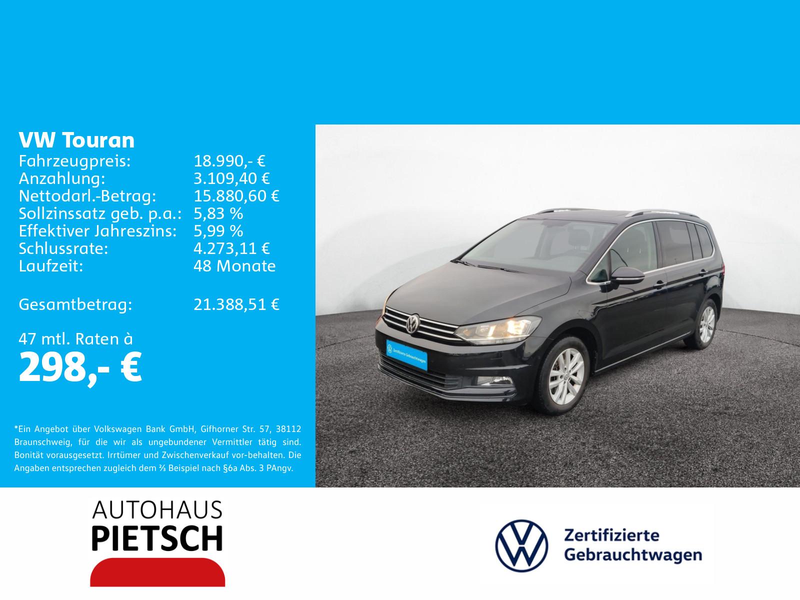 Volkswagen Touran 1.4 TSI Comfortline AHK Panorama ACC